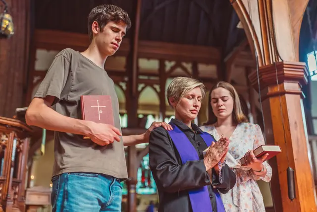 Prayer in church